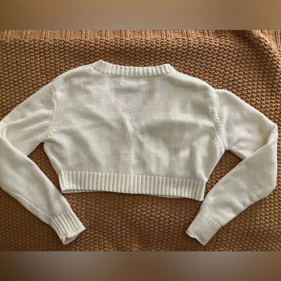 Urban Outfitters Ivory Cardigan Sweater - Picture 3 of 4